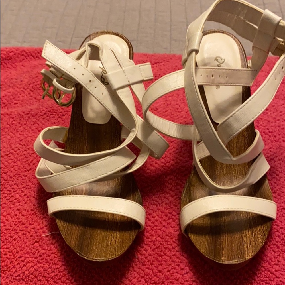 White Strappy Sandal